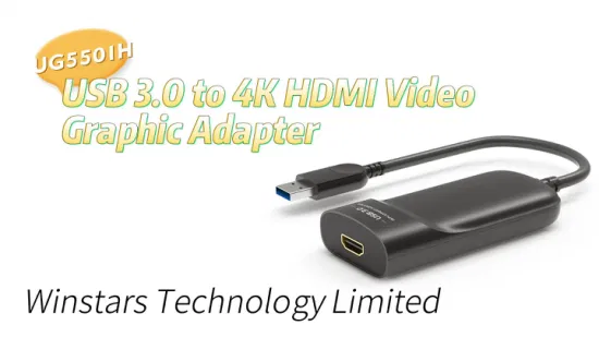 Видеографический адаптер USB 3.0–4K HDMI