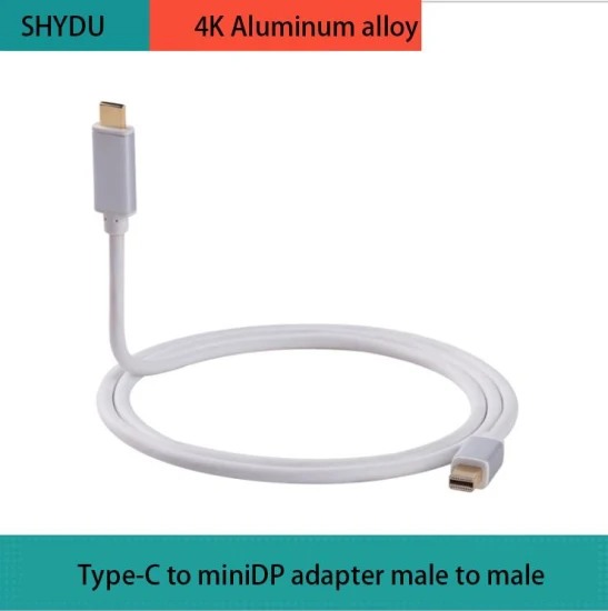 4K*2K USB C типа к кабелю Mini Dp Displayport