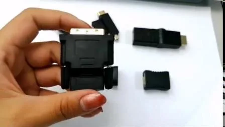 Позолоченный никелированный стандартный разъем Displayport Male Dp на HDMI Женский адаптер головки преобразователя 1080P Видео Аудио Коннектор